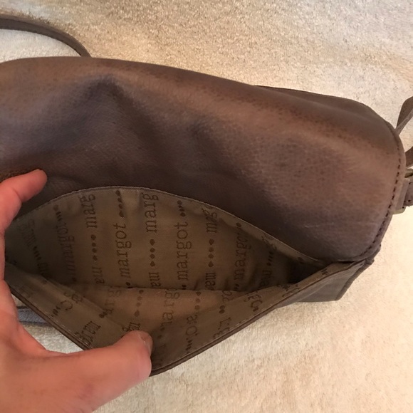 Margot Brown Genuine Leather Crossbody Bag - Picture 8 of 16